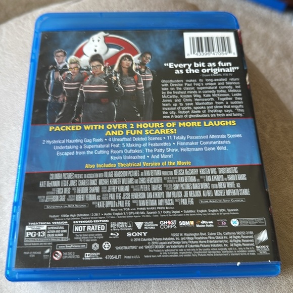 Ghostbusters Answer The Call Blu-ray Extended Edition Theatrical Version - Picture 2 of 2